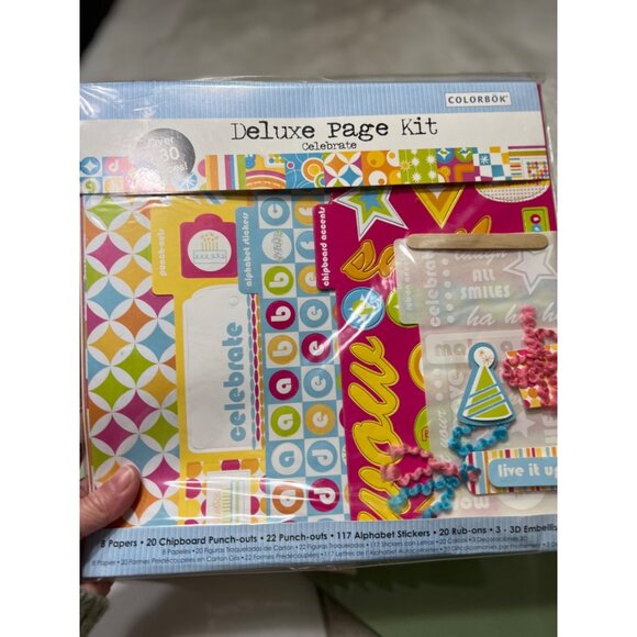 Colorbok Deluxe Page Kit & Scrapbook Album Set lot - Picture 3 of 9